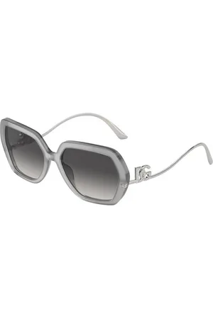 Dolce & Gabbana Tilbehør, Dame, Grå, 58 MM, Gradient Grå Solbriller Dg4468B Model