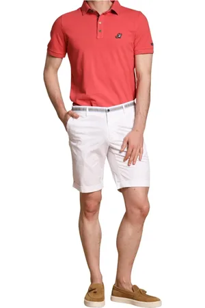 Masons Shorts, Herre, Hvid, XS, Bomuld, Sommerens Chino Bermuda Shorts til mænd