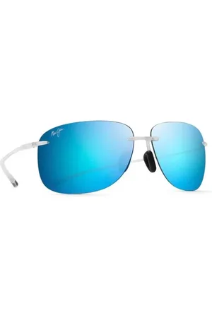 Maui Jim Tilbehør, unisex, Hvid, 62 MM, Ægte Hikina Briller Premium Kvalitet