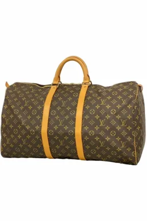 LOUIS VUITTON Pre-owned, Dame, Brun, ONE SIZE, Tyl, Pre-owned canvas tasker