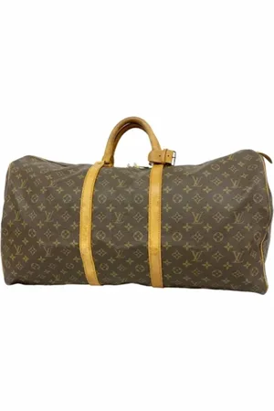 LOUIS VUITTON Pre-owned, Dame, Brun, ONE SIZE, Tyl, Pre-owned canvas tasker