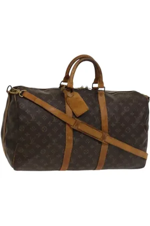 LOUIS VUITTON Pre-owned, Dame, Brun, ONE SIZE, Uld, Pre-owned canvas tasker