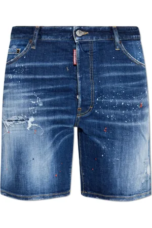 Dsquared2 Shorts, Herre, Blå, 2XL, Denim, Marine denim shorts
