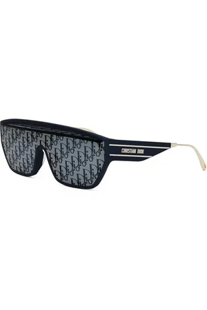 Dior Tilbehør, unisex, Blå, ONE SIZE, Uld, Stilfulde Club Solbriller