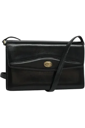 Gucci Pre-owned, Dame, Sort, ONE SIZE, Uld, Pre-owned Laeder gucci-tasker