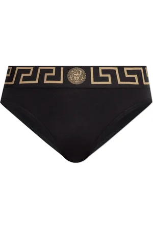 VERSACE Undertøj, Dame, Sort, L, Bomuld, Bomuldstrusser
