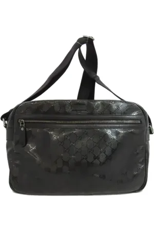 Gucci Pre-owned, Dame, Sort, ONE SIZE, Uld, Pre-owned Plast gucci-tasker