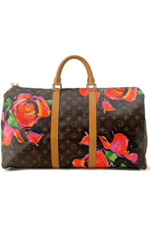 LOUIS VUITTON Pre-owned, Dame, Brun, ONE SIZE, Uld, Pre-owned Stof louis-vuitton-tasker