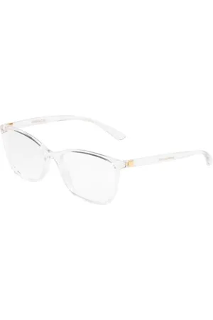 Dolce & Gabbana Tilbehør, Dame, Hvid, 54 MM, Autentiske Briller med Topkvalitet