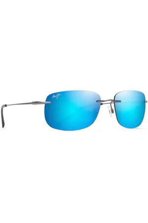 Maui Jim Tilbehør, unisex, Grå, 60 MM, Uld, Stilfulde Ohai Polariserede Solbriller