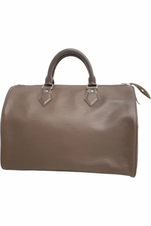 LOUIS VUITTON Pre-owned, Dame, Brun, ONE SIZE, Tyl, Pre-owned canvas tasker