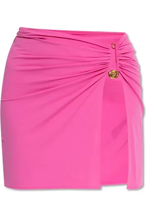 VERSACE Nederdel, Dame, Lyserød, S, Uld, Strandnederdel