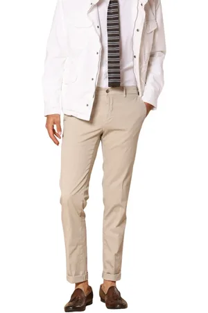 Masons Bukser, Herre, , M, Satin, Stretch satin chino bukser regular fit