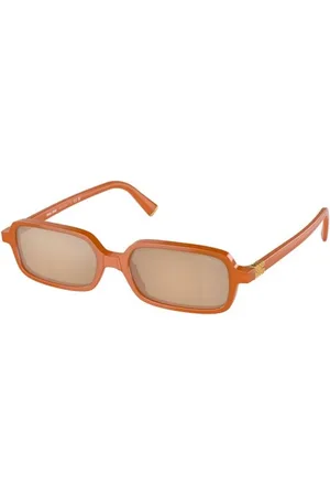 Miu Miu Tilbehør, Dame, Brun, 51 MM, Uld, Autentiske stilfulde briller af premium kvalitet