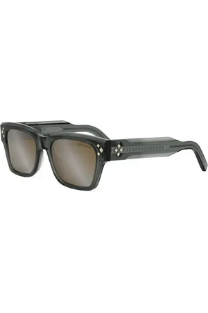 Dior Tilbehør, unisex, Brun, 54 MM, Autentiske Diamond Briller med Topkvalitet