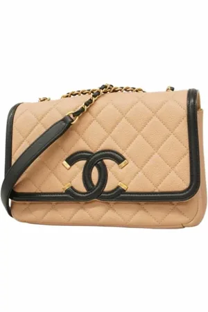 CHANEL Pre-owned, Dame, , ONE SIZE, Uld, Pre-owned Laeder chanel-tasker