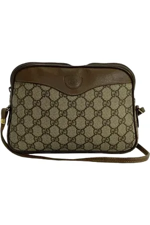 Gucci Pre-owned, Dame, Brun, ONE SIZE, Uld, Pre-owned Laeder crossbody-tasker