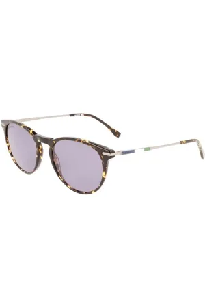 Lacoste Tilbehør, Herre, Brun, 53 MM, Uld, Autentiske Stilfulde Briller, Premium Kvalitet