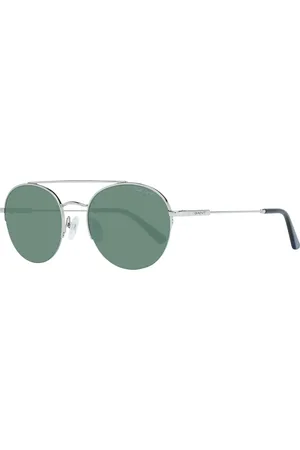 GANT Tilbehør, unisex, Grå, ONE SIZE, Gr Mnds Solbriller Rund Ramme
