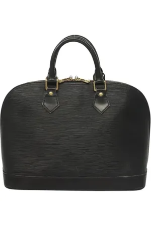 LOUIS VUITTON Pre-owned, Dame, Sort, ONE SIZE, Tyl, Pre-owned Laeder hndtasker