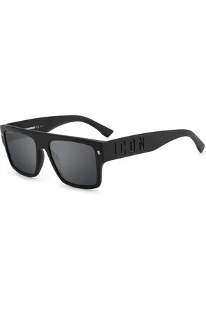 Dsquared2 Tilbehør, Herre, Sort, 56 MM, Autentiske Icon Briller med Topkvalitet
