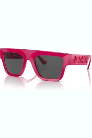 VERSACE Tilbehør, unisex, Rød, 53 MM, Uld, Sole Sneakers