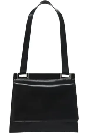 Gucci Pre-owned, Dame, Sort, ONE SIZE, Uld, Pre-owned Laeder gucci-tasker