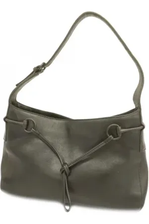 Gucci Pre-owned, Dame, Sort, ONE SIZE, Uld, Pre-owned Laeder gucci-tasker