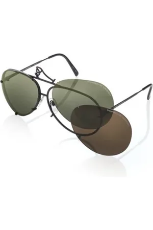 Porsche Design Tilbehør, unisex, Sort, 69 MM, Uld, Autentiske stilfulde briller af premium kvalitet