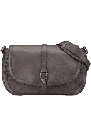 Gucci Pre-owned, Dame, Brun, ONE SIZE, Uld, Pre-owned Laeder gucci-tasker