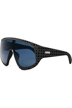 Dior Tilbehør, unisex, Sort, ONE SIZE, Uld, Stilfulde 3D-briller