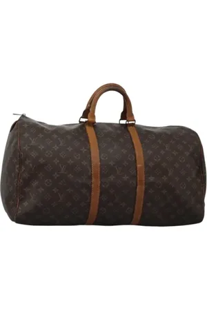LOUIS VUITTON Pre-owned, Dame, Brun, ONE SIZE, Tyl, Pre-owned canvas tasker