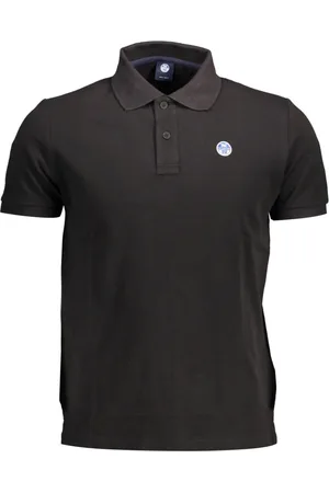 North Sails Top, Herre, Sort, 2XL, Sort Polo T-shirt med korte ærmer