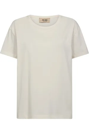 Mos Mosh Top, Dame, , S, Bomuld, Enkel Rund Hals Tee Top