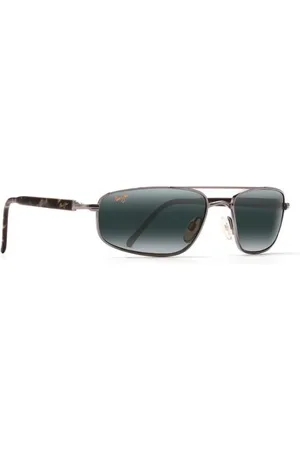 Maui Jim Tilbehør, unisex, Sort, 59 MM, Uld, Stilfulde Grå Solbriller