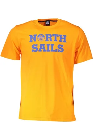 North Sails Top, Herre, , M, Bomuld, Lys Bomuld T-Shirt med Logo Print