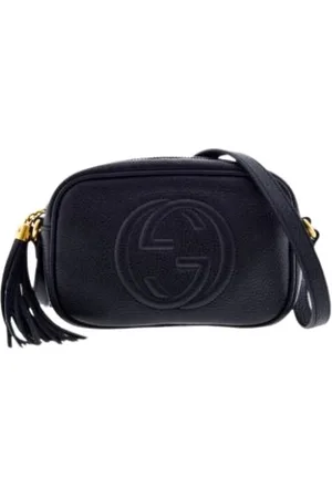 Gucci Taske, Dame, Sort, ONE SIZE, Uld, Sort Soho Disco Mini Skuldertaske