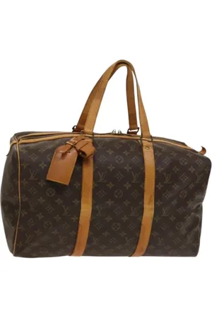 LOUIS VUITTON Pre-owned, Dame, Brun, ONE SIZE, Tyl, Pre-owned canvas tasker