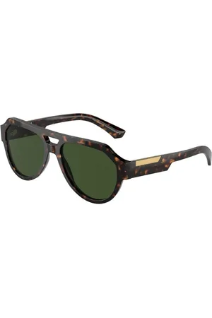 Dolce & Gabbana Tilbehør, Herre, Brun, 56 MM, Uld, Autentiske stilfulde briller med topkvalitetsservice