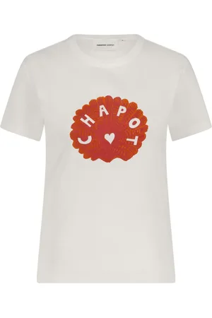 Fabienne Chapot Top, Dame, Hvid, L, Gwen T-shirt