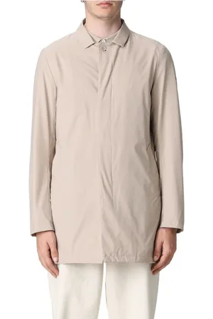 PEOPLE OF SHIBUYA Jakke, Herre, , 2XL, Uld, Slim-Fit Vandtæt og Åndbar Trench