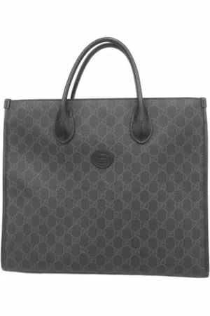 Gucci Pre-owned, Herre, Sort, ONE SIZE, Pre-owned Plast gucci-tasker