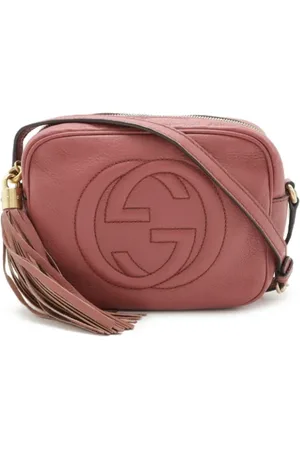 Gucci Pre-owned, Dame, Lyserød, ONE SIZE, Uld, Pre-owned Laeder gucci-tasker