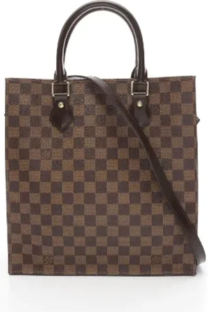 LOUIS VUITTON Pre-owned, Dame, Brun, ONE SIZE, Uld, Pre-owned Canvas totes