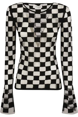 Sportmax Top, Dame, Sort, L, Polyester, Sort Sweater Yale