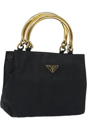 Prada Pre-owned, Dame, Sort, ONE SIZE, Nylon, Pre-owned nylon hndtasker