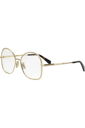 Céline Tilbehør, unisex, Gul, 56 MM, Ægte Metalbriller med Topkvalitetsservice