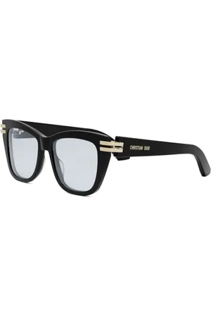 Dior Tilbehør, unisex, Sort, 53 MM, Uld, Stilfulde solbriller til modeentusiaster