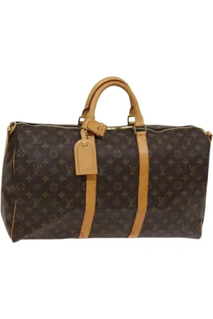 LOUIS VUITTON Pre-owned, Dame, Brun, ONE SIZE, Uld, Pre-owned canvas tasker