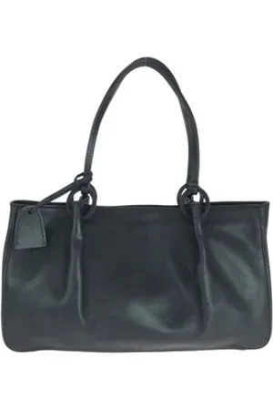 Gucci Pre-owned, Dame, Sort, ONE SIZE, Uld, Pre-owned Laeder gucci-tasker